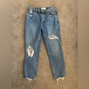 Abercrombie & Fitch Ripped Jeans